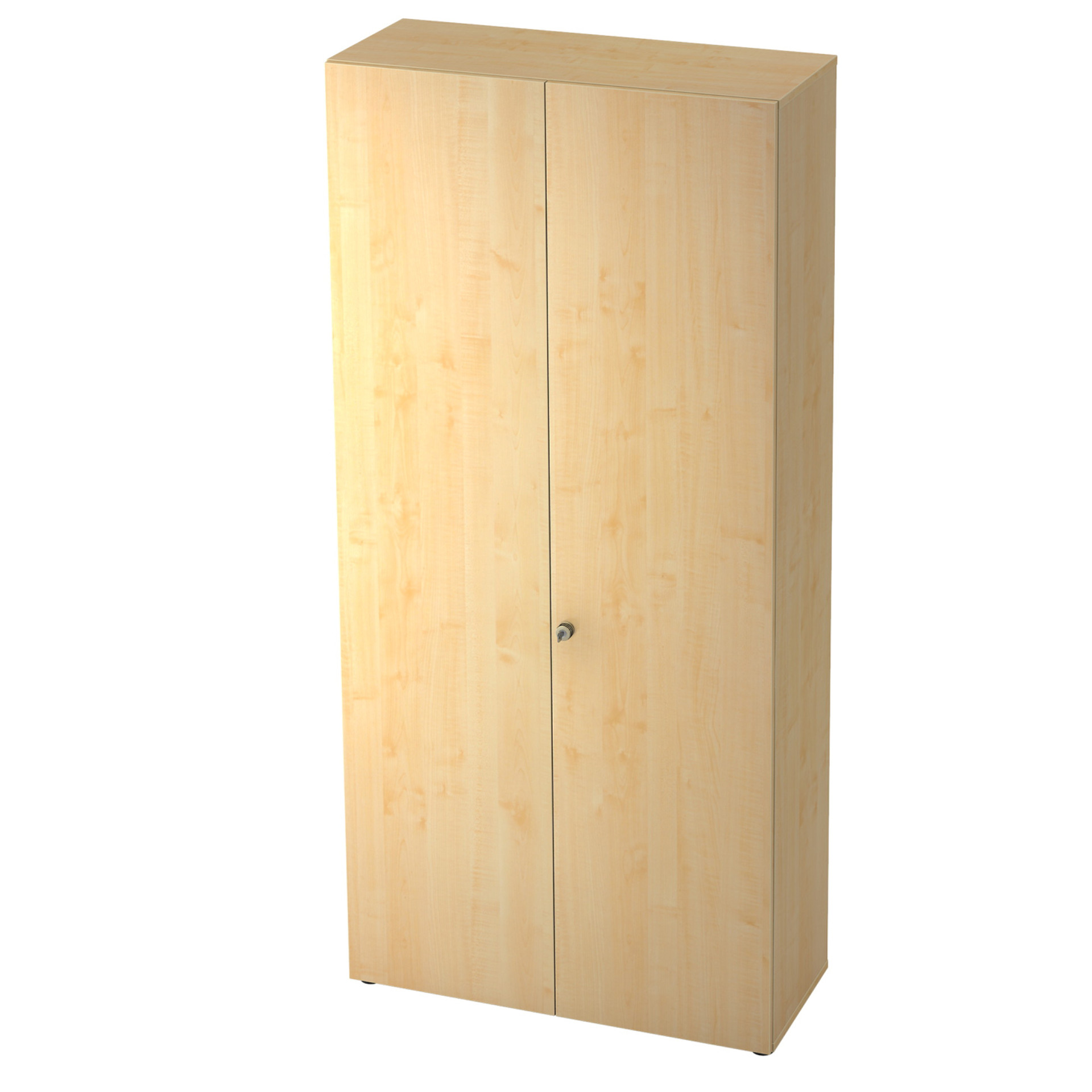 Flügeltürenschrank mit Sichtrückwand, Stellfuß, Serie Profi H