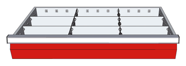 Schubladeneinsatz für Typ 12-13