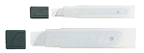 VE = 12 Ersatzklingen für Cutter mit 9mm Klinge