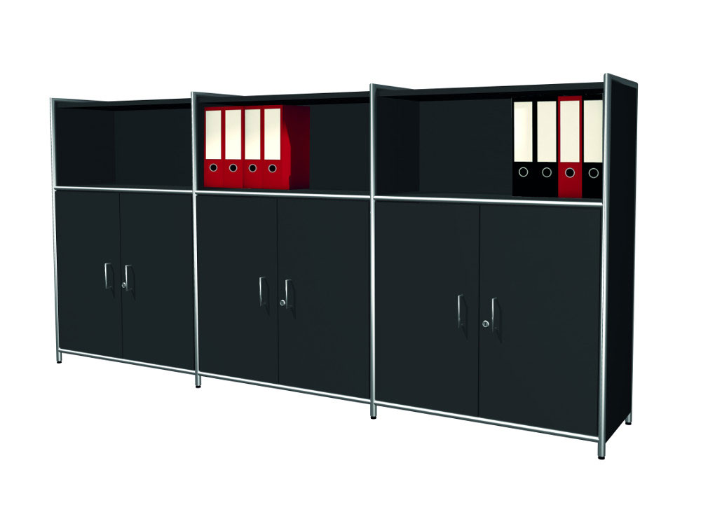 Highboard mit 3 Vorbautür-Paaren Serie artline