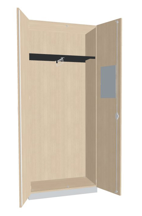 Garderobenschrank Serie dataline