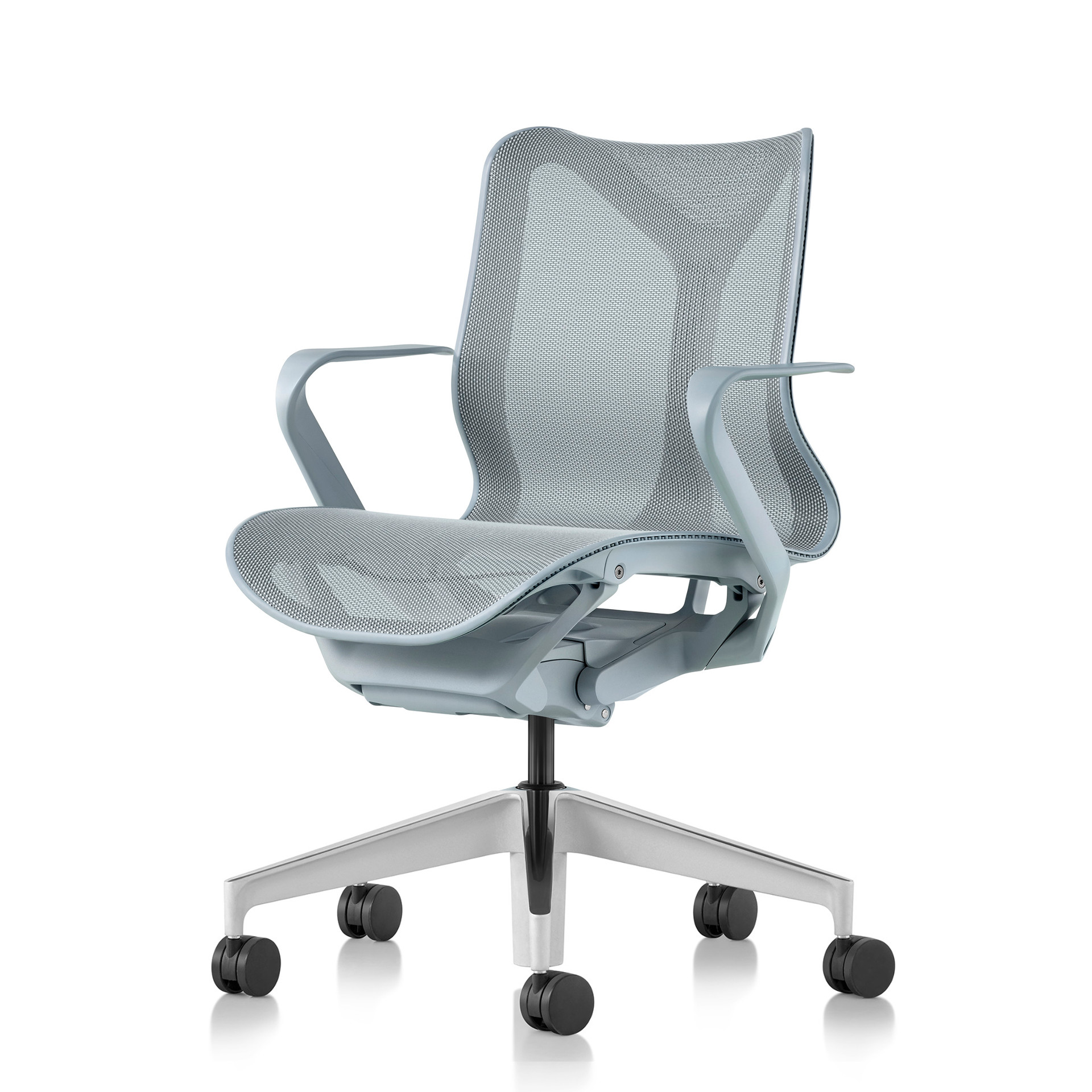 Herman Miller Cosm-Drehsessel niedrige Rückenlehne