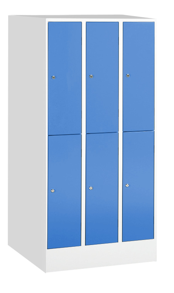 Metan Stahl-Fächerschrank 6 Fächer