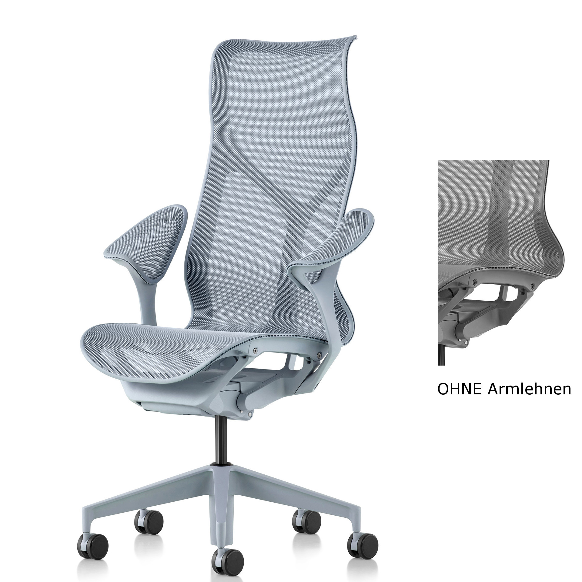 Herman Miller Cosm - Drehstuhl hohe Rückenlehne