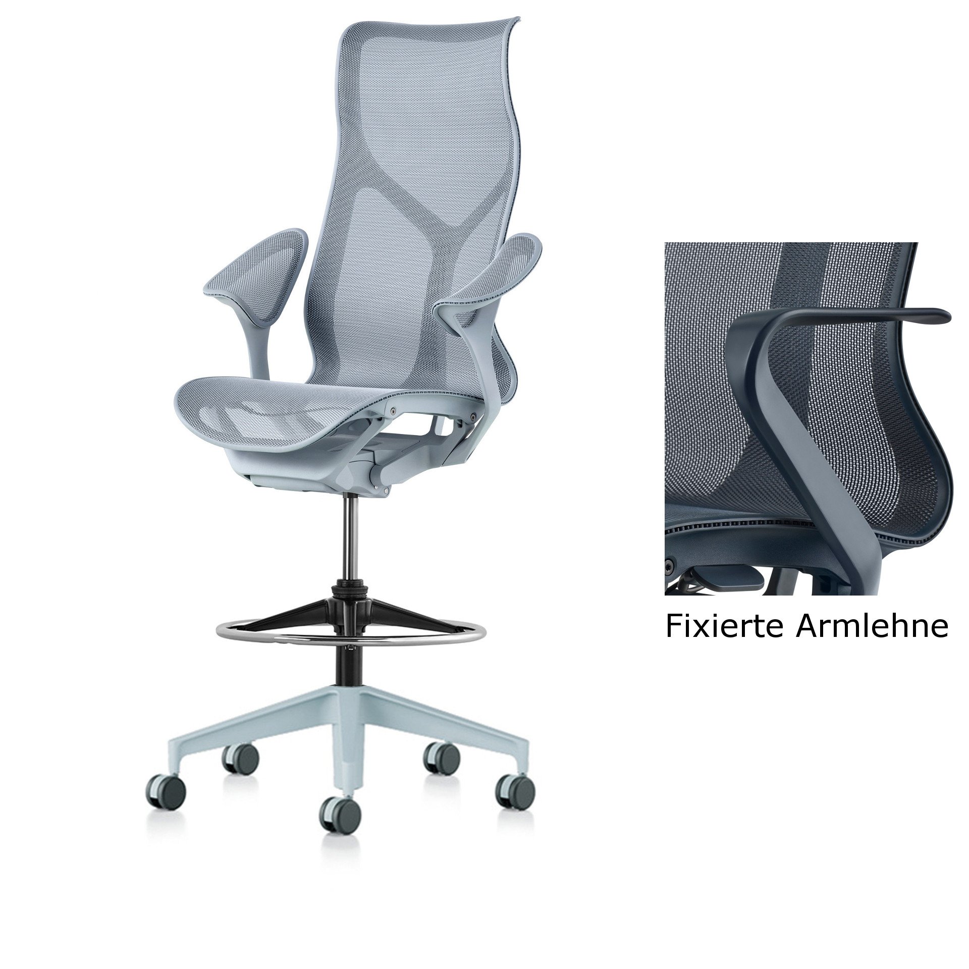 Herman Miller Cosm-Hochsessel - hohe Rückenlehne