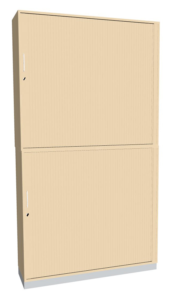 Querrollladenschrank mit 6 Fächern Serie dataline