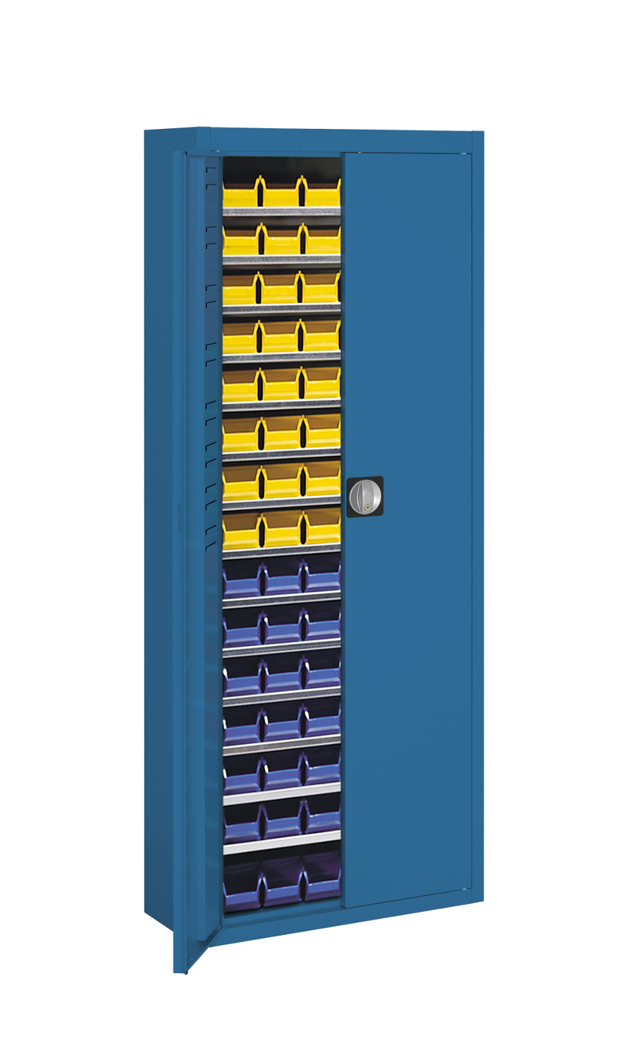 Stahl-Schrank mit Kästen Gr. 5