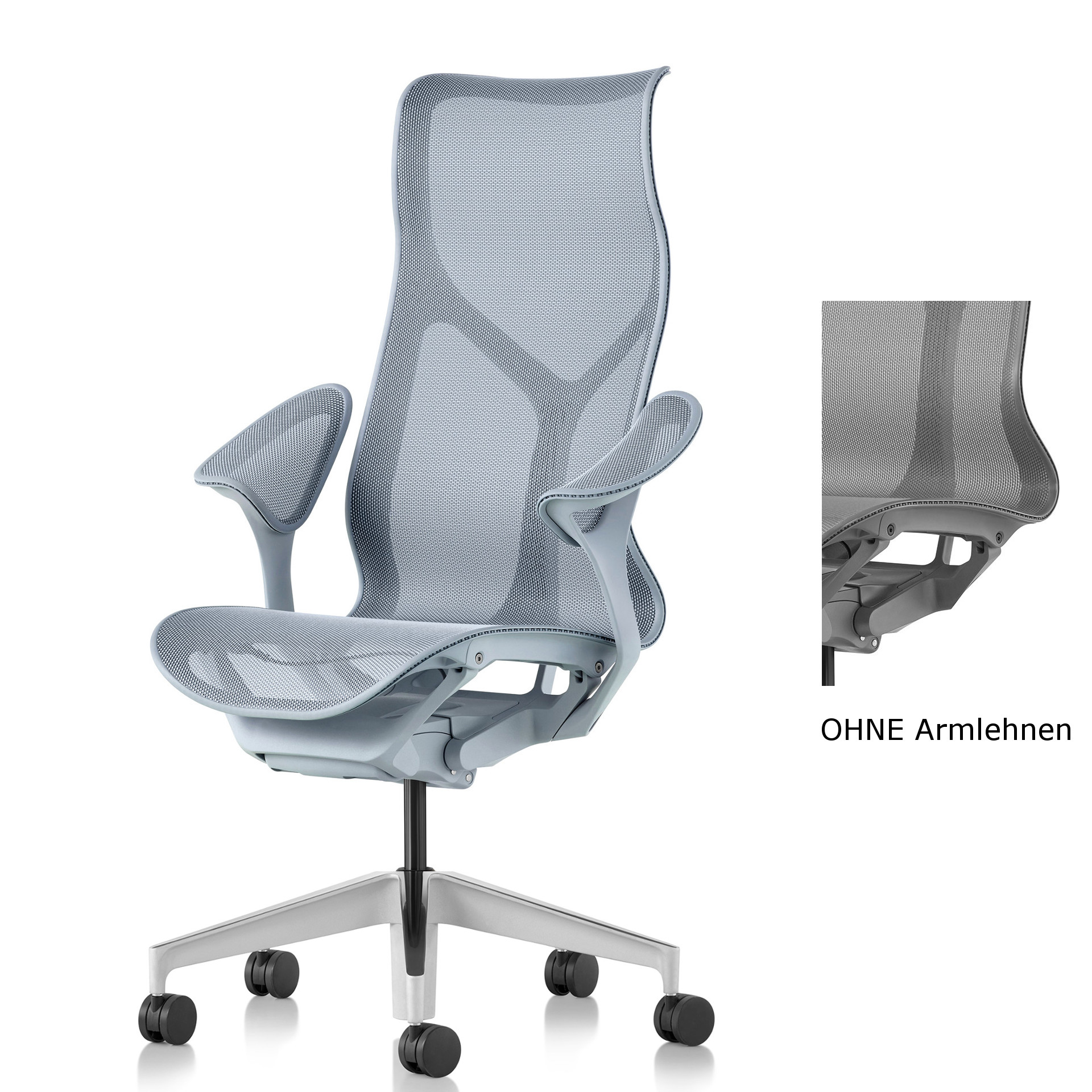 Herman Miller Cosm - Drehstuhl hohe Rückenlehne