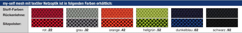 Konferenz-Freischwingersessel my-self mesh