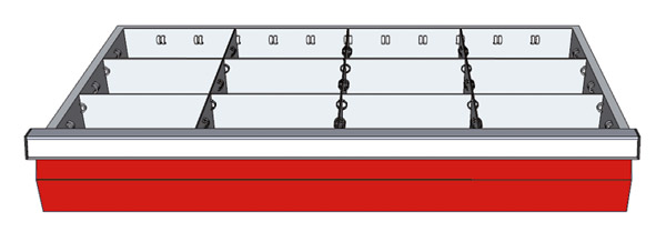 Schubladeneinsatz für Typ 12-13