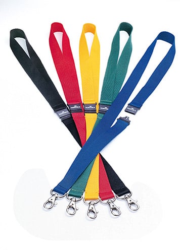 Textilbänder / Lanyard mit Karabinerhaken VE = 10 Stück