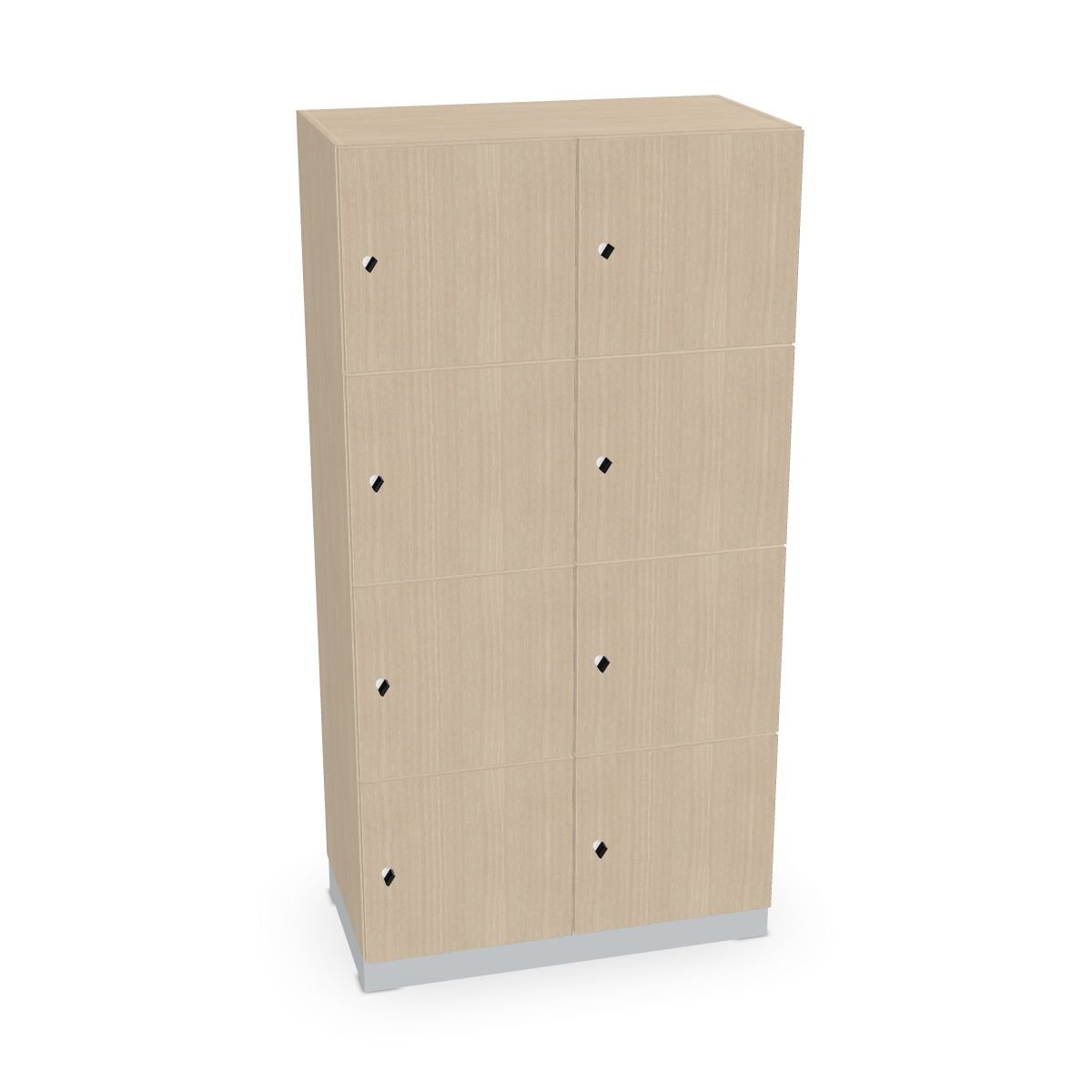 Schließfachschrank 8 Fächer 800mm breit Serie dataline