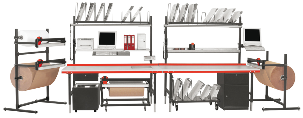 Pack- und Arbeitstisch