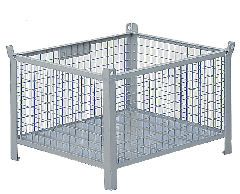 Gitter-Stapelbehälter 1200x800x600mm mit Kranösen