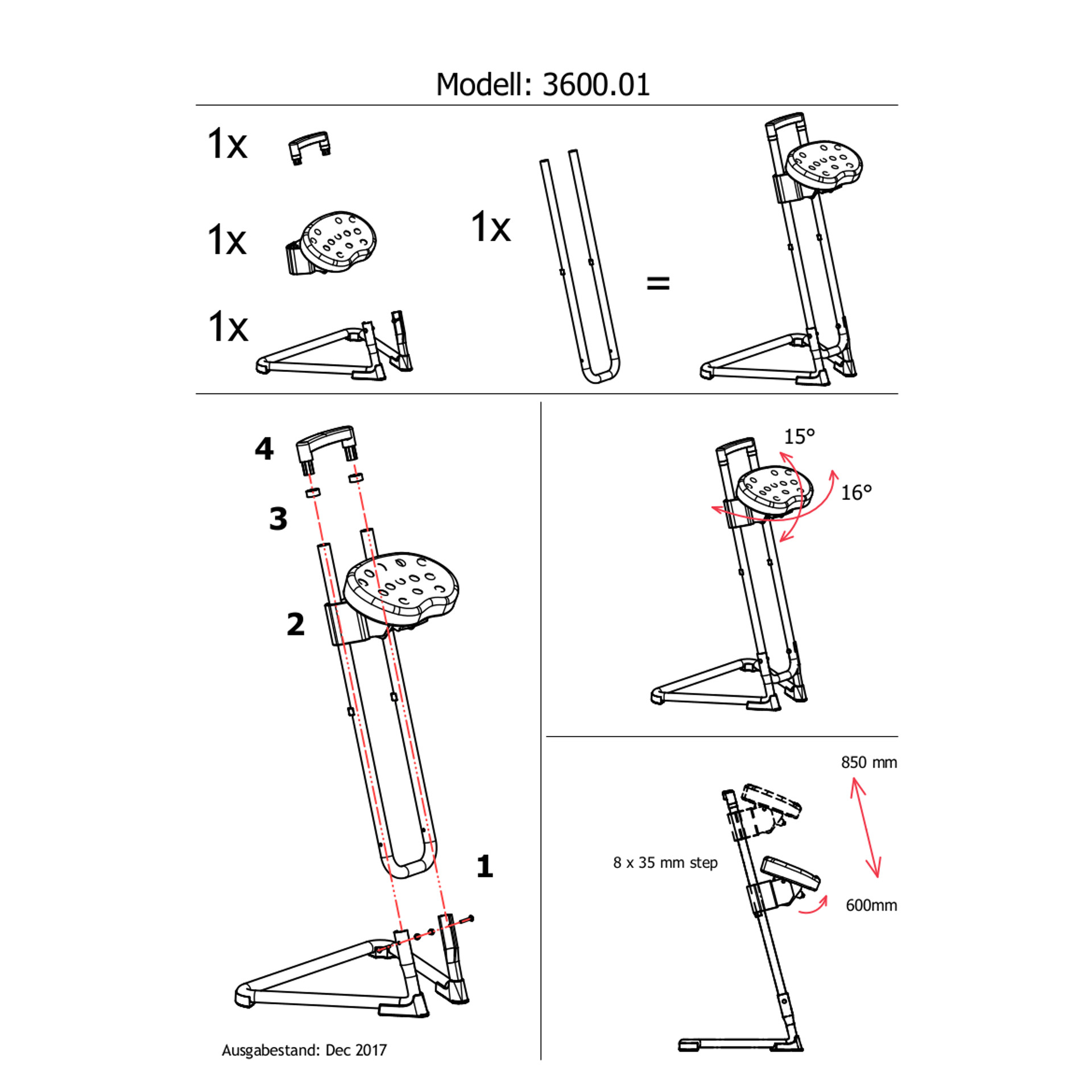 Lotz Industrie-Stehhilfe