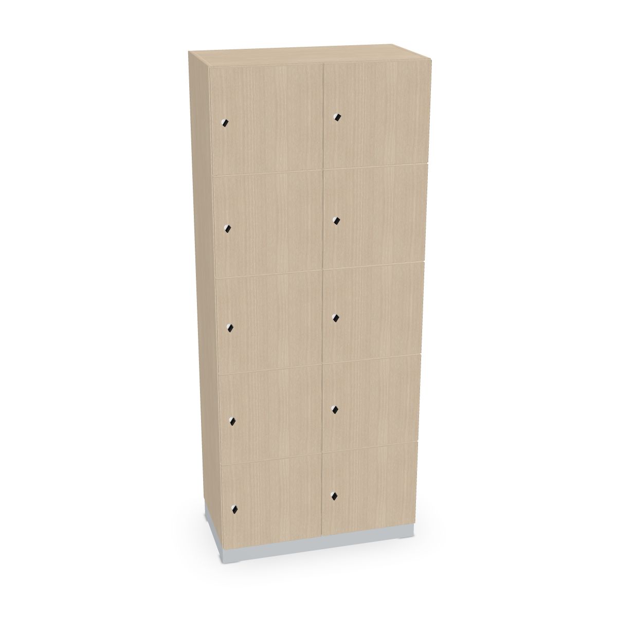 Schließfachschrank 10 Fächer 800mm breit Serie dataline