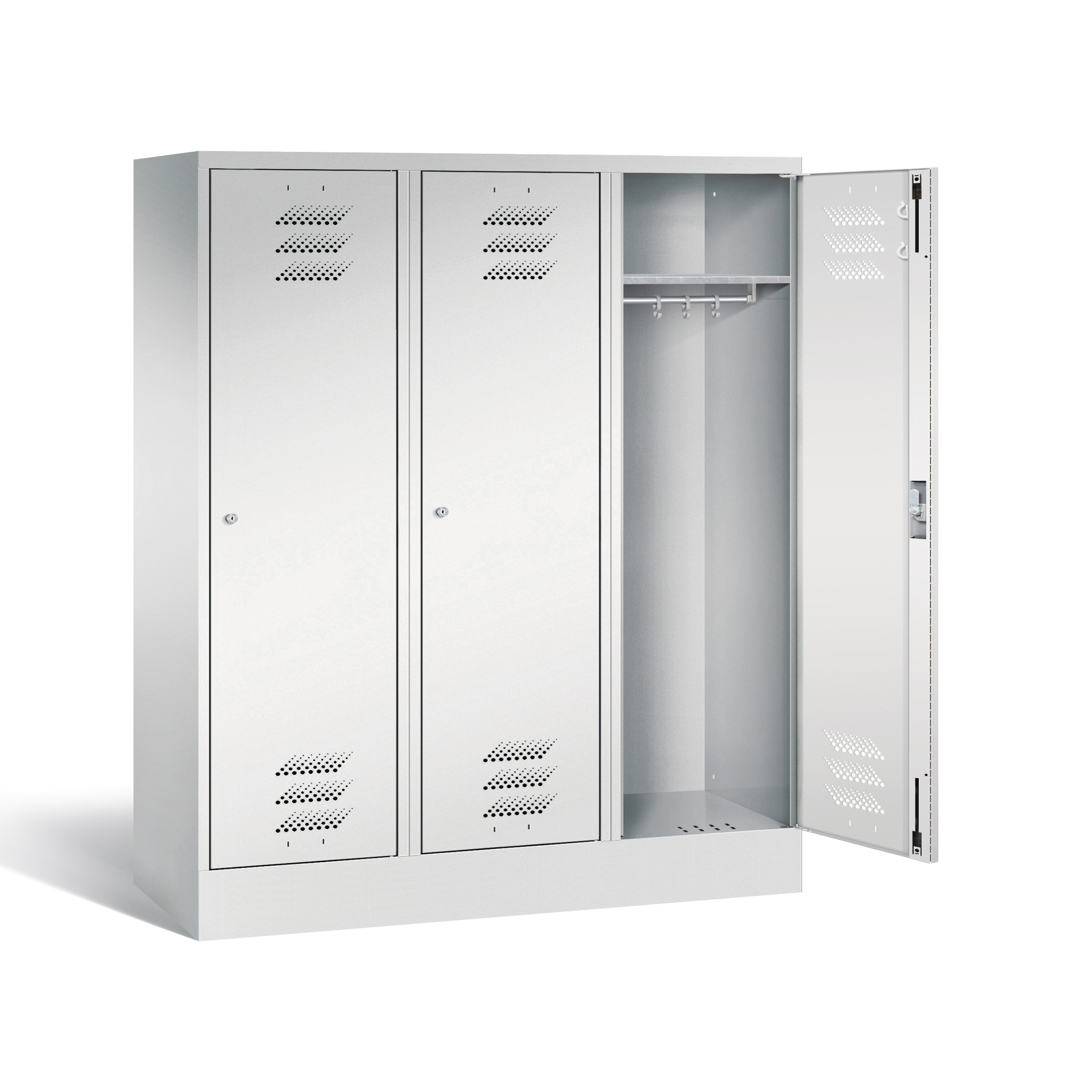 Kleiderschrank mit 3 Abteilen