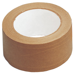 VE = 6 Rollen Packband aus Kraftpapier - Schramm