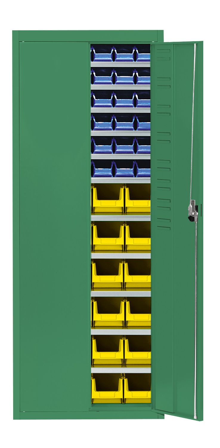 Stahl-Schrank mit Kästen Gr. 4+5