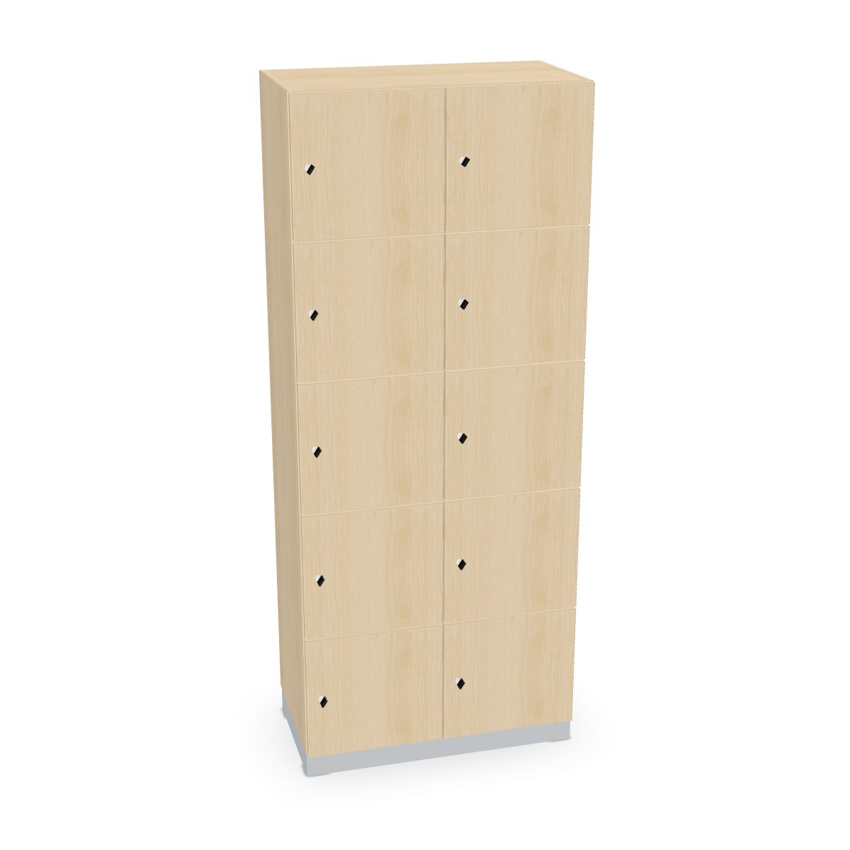 Schließfachschrank 10 Fächer 800mm breit Serie dataline