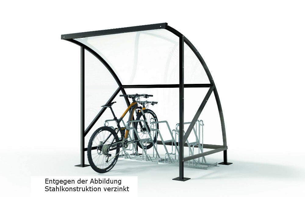 Fahrrad-Überdachung Serie Bamberg