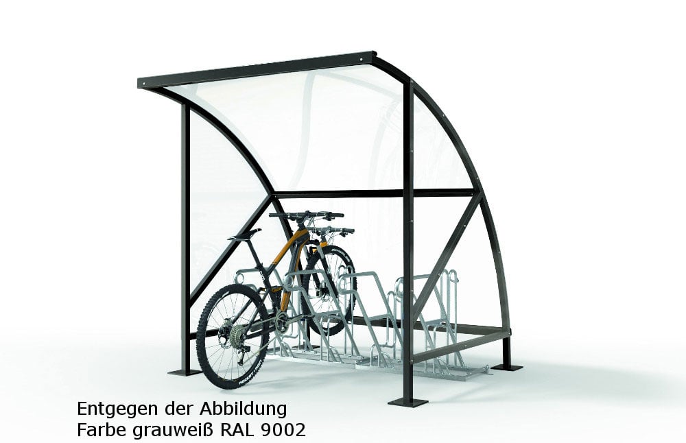 Fahrrad-Überdachung Serie Bamberg