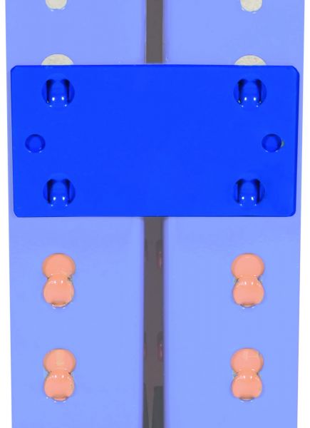 SCHULTE Z1-Regalverbinder blau