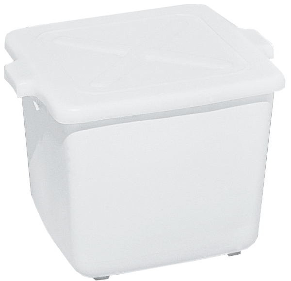 Wibo Kunststoff-Behälter, natur, 480x480x400mm, Inhalt 85 Liter